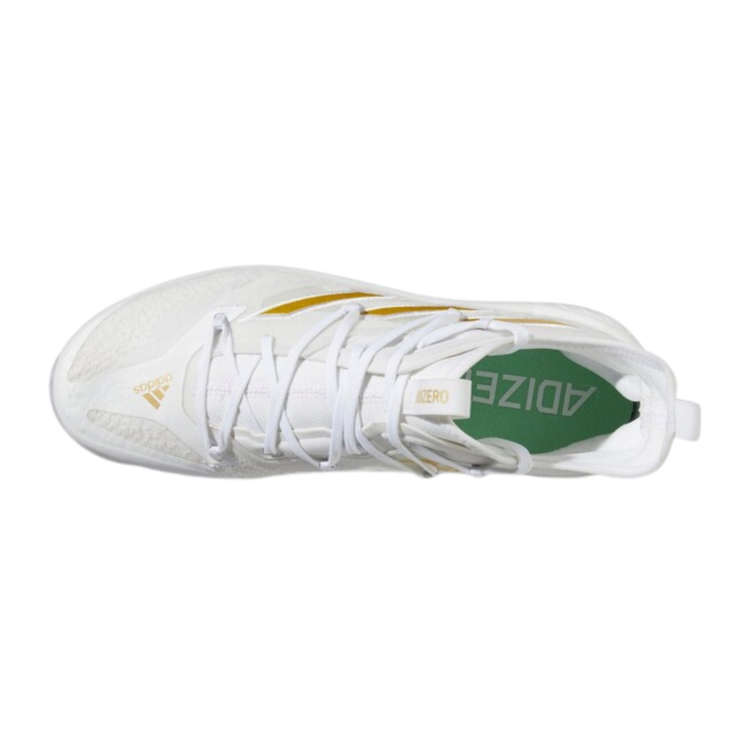 Image of Adidas Afterburner 9 MID Turf Men (White/Gold) - Deportes Salvador Colom
