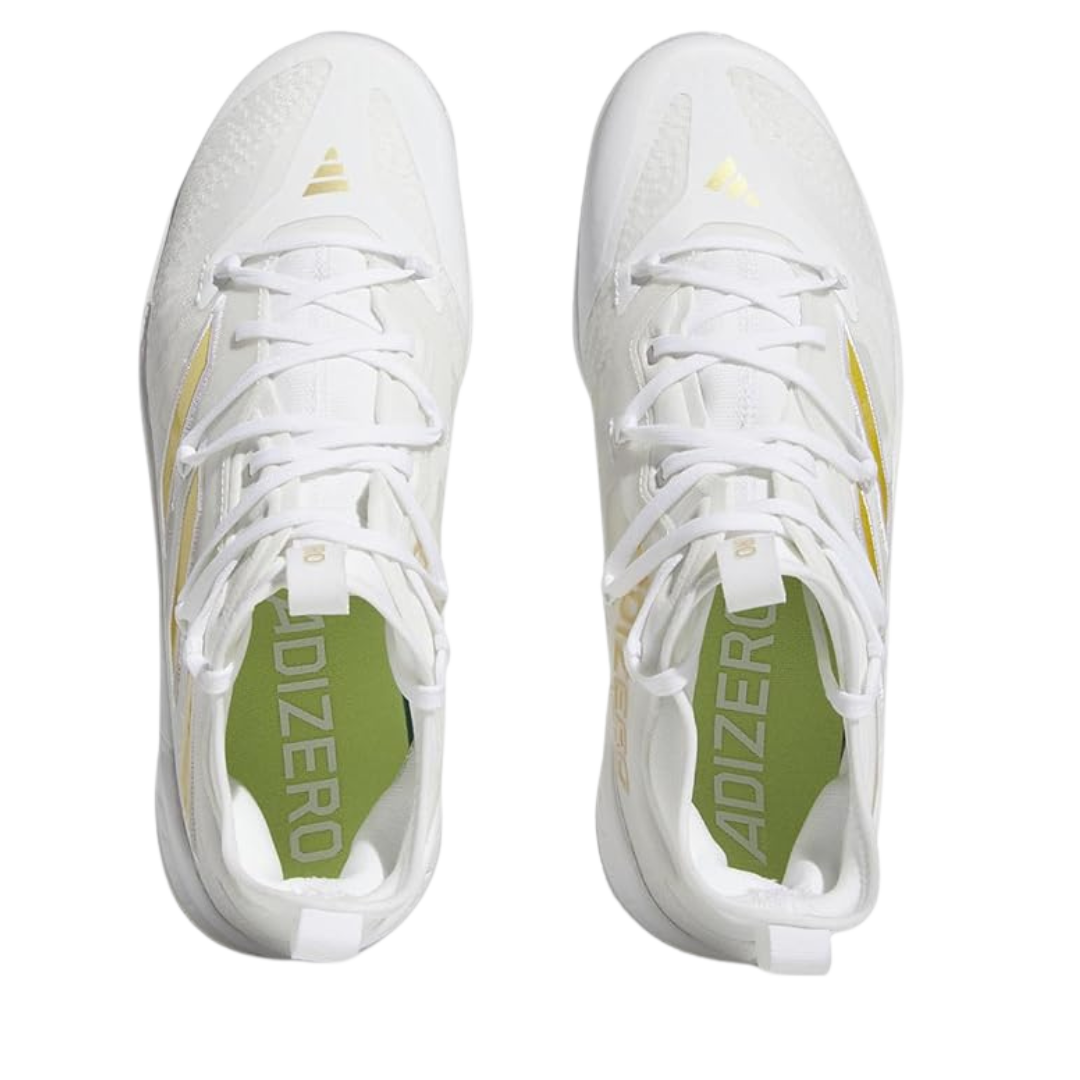 Image of Adidas Afterburner 9 MID Turf Men (White/Gold) - Deportes Salvador Colom