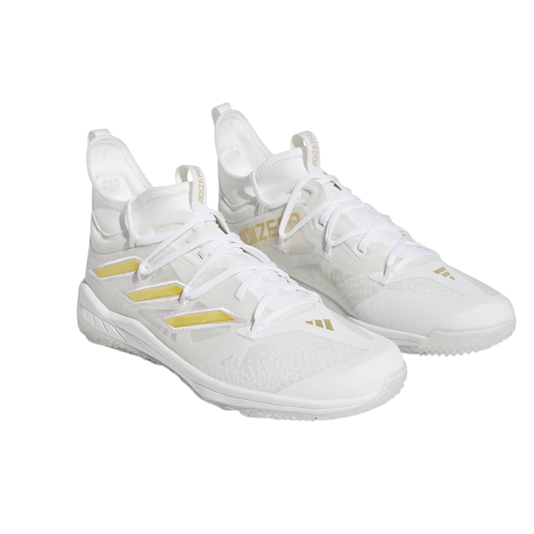 Image of Adidas Afterburner 9 MID Turf Men (White/Gold) - Deportes Salvador Colom