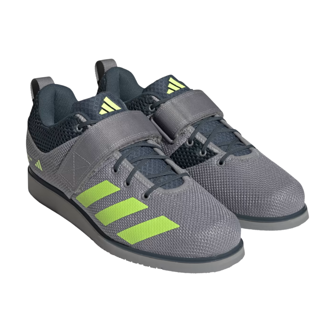 Image of Adidas Powerlift 5 Men (Grey/Green) - Deportes Salvador Colom