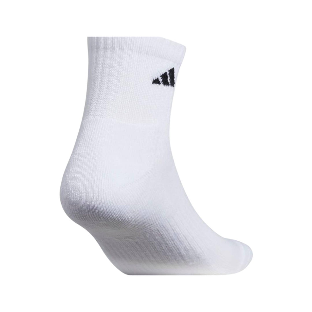 Image of Adidas Men's Athletic Cushioned 6pk Quarter Socks White (10-12) - Deportes Salvador Colom
