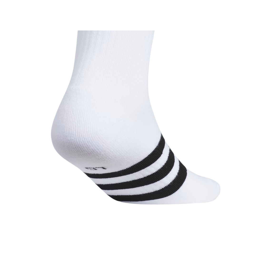 Adidas Unisex Adaptive 3-Pack Crew Socks SM (White) - Deportes Salvador Colom