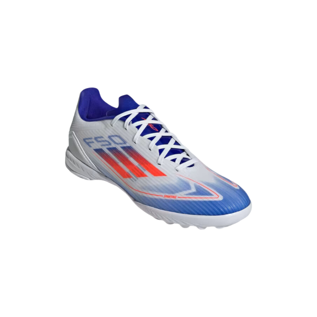Adidas F50 League TF (White/Blue/Red) - Deportes Salvador Colom