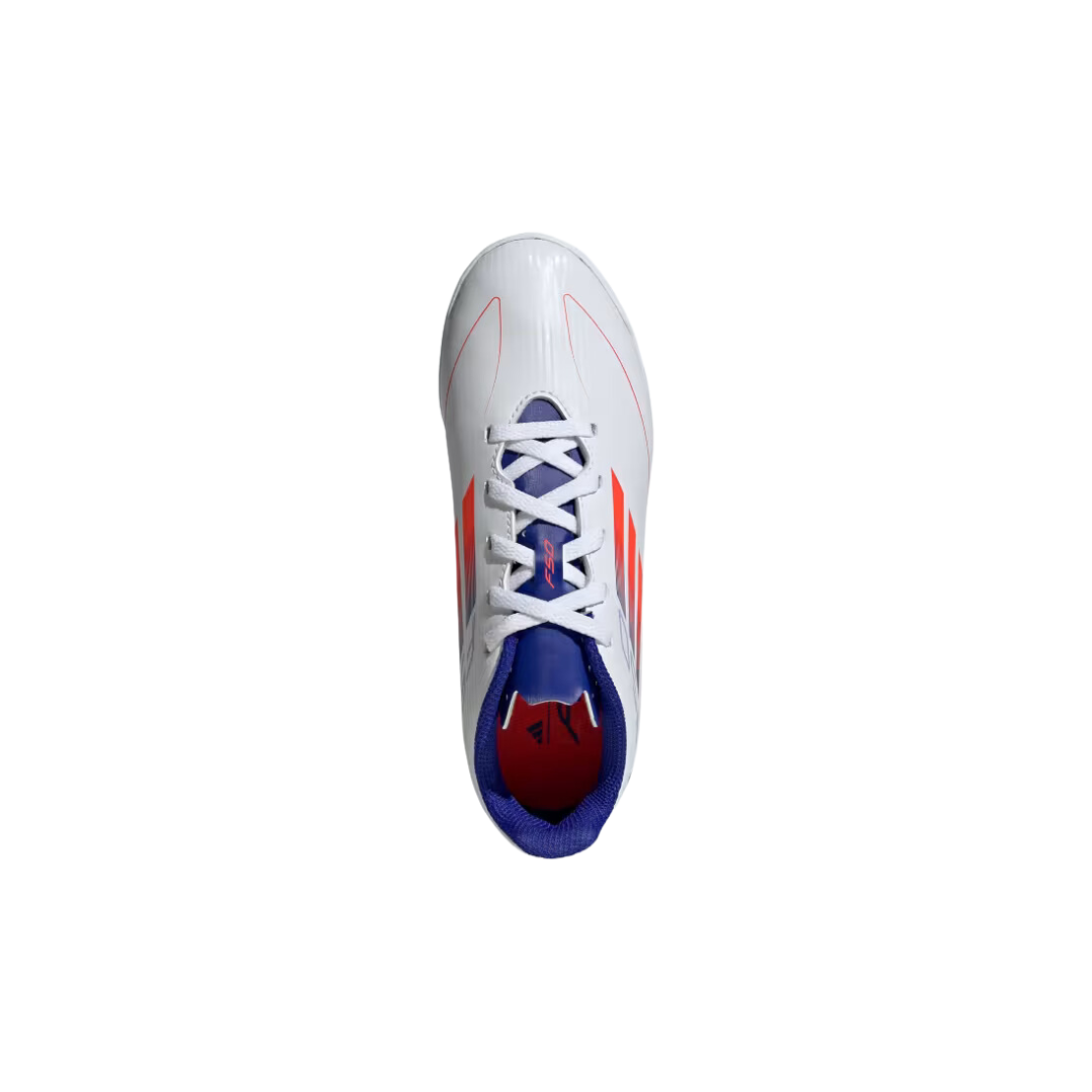 Adidas Youth F50 Club Indoor (White/Blue/Red) - Deportes Salvador Colom