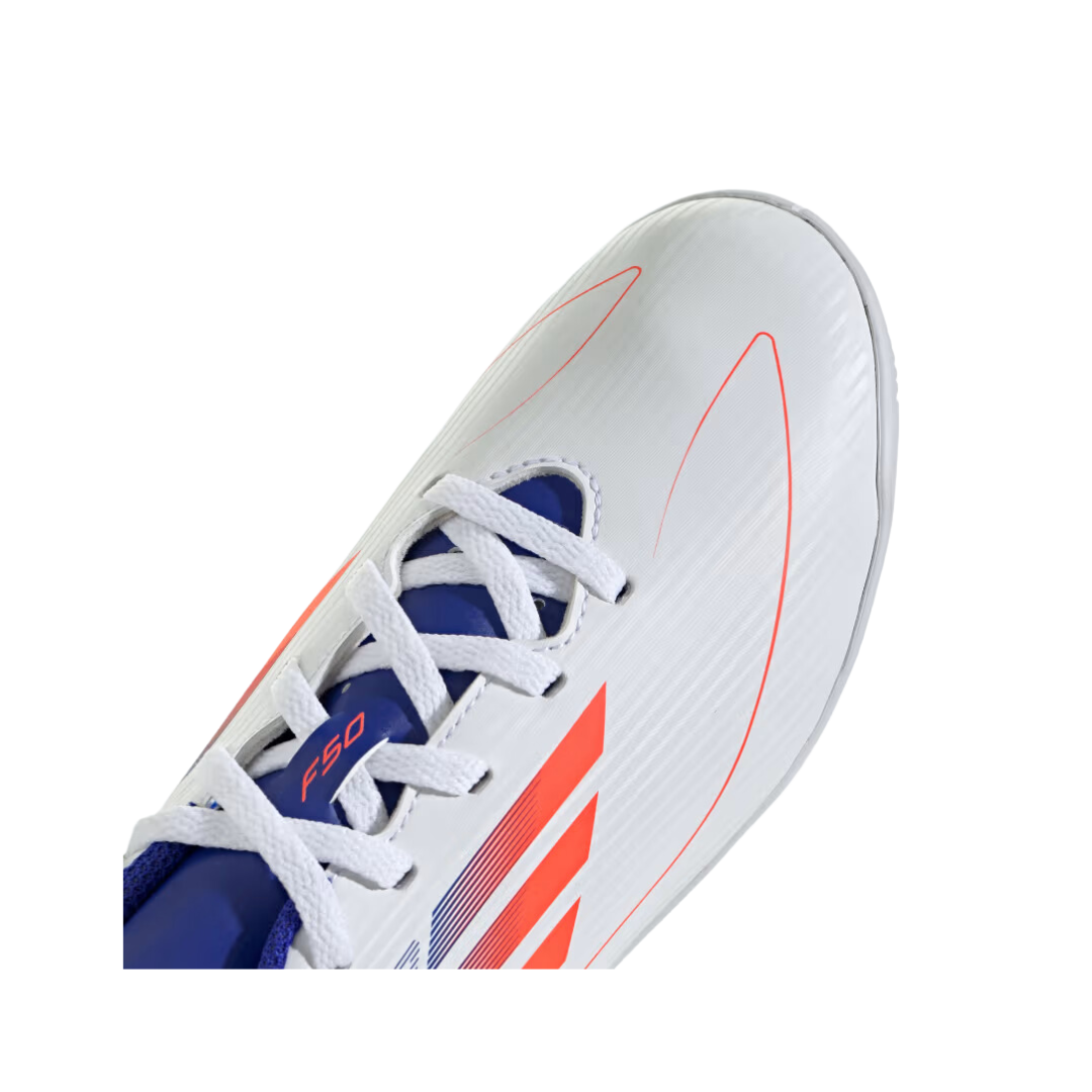 Image of Adidas Youth F50 Club Indoor (White/Blue/Red) - Deportes Salvador Colom