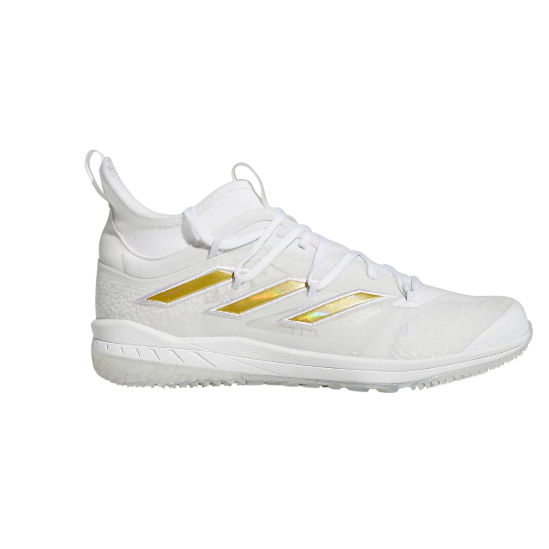 Image of Adidas Afterburner 9 MID Turf Men (White/Gold) - Deportes Salvador Colom