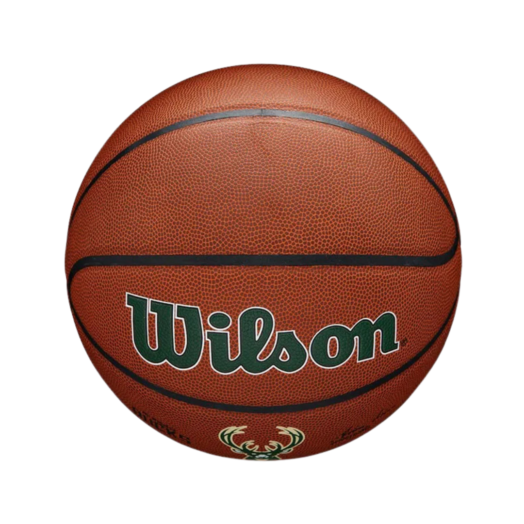 Image of Wilson NBA Milwaukee Bucks Alliance Basketball #7 - Deportes Salvador Colom