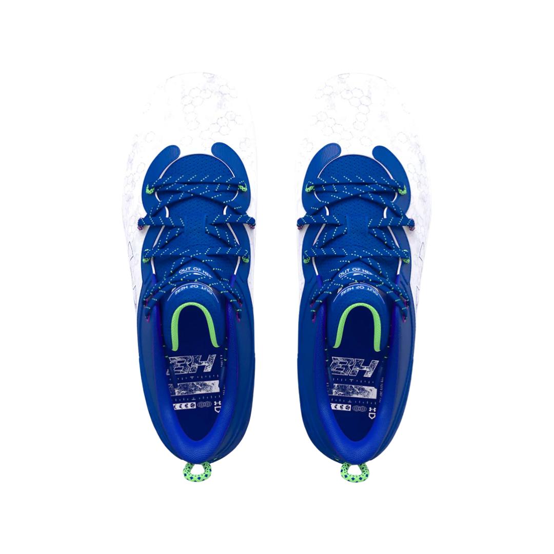 Image of Under Armour Harper 8 Mid Rubber Cleats (Royal) - Deportes Salvador Colom