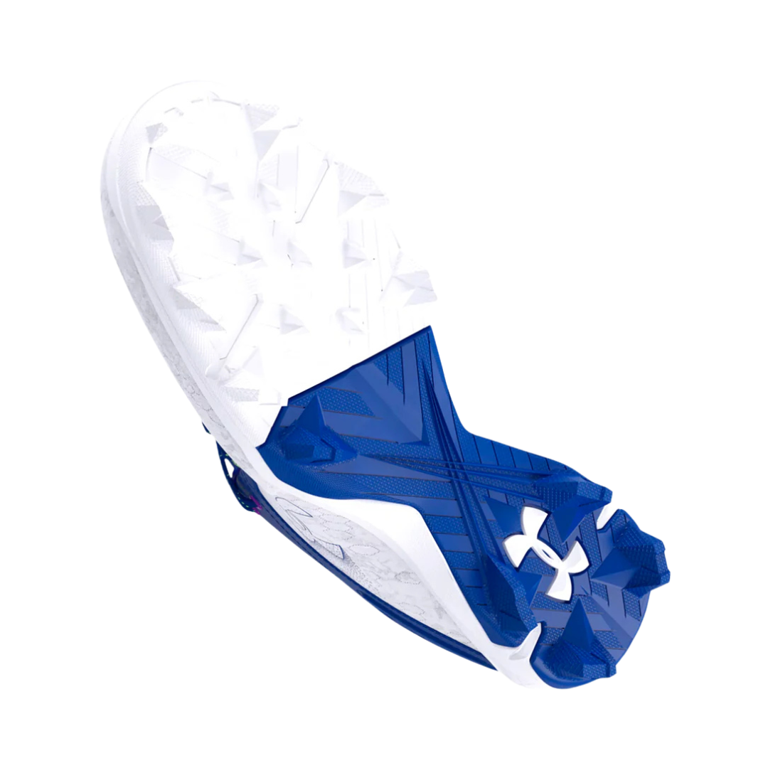 Image of Under Armour Harper 8 Mid Rubber Cleats (Royal) - Deportes Salvador Colom