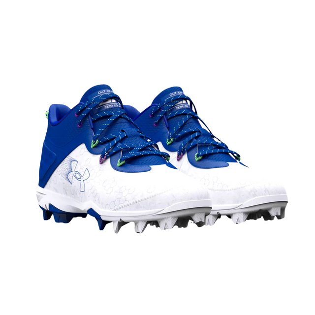 Under Armour Harper 8 Mid Rubber Cleats (Royal) - Deportes Salvador Colom