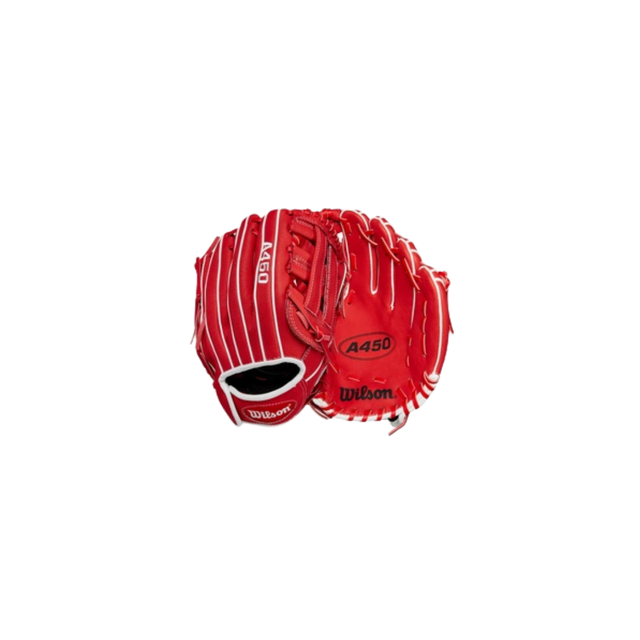 Wilson A450 RH Baseball Glove (Red) 11'' - Deportes Salvador Colom