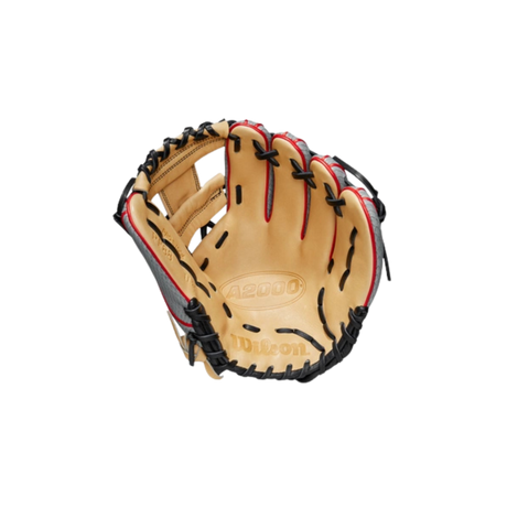 Wilson A2000 PF88SS Infield Glove RH (Grey/Blonde/Red) 11.25'' - Deportes Salvador Colom