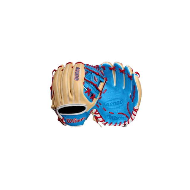 Wilson A2000 SC1975 Infield Glove (Blonde/CB/Red) 11.75” - Deportes Salvador Colom