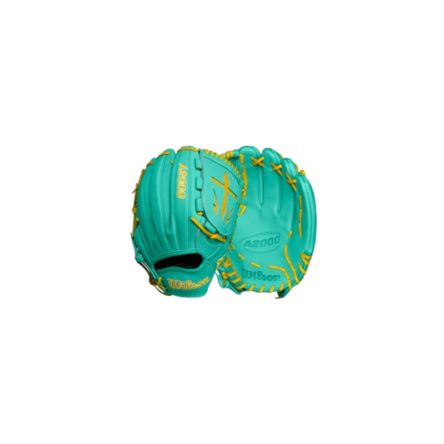 Wilson A2000 B23 Pitcher's Glove RH (Mint/Yellow) 12'' - Deportes Salvador Colom