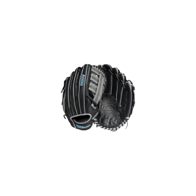 Wilson A500 Baseball Glove RH (Black/Grey/Tropical Blue) 12.5'' - Deportes Salvador Colom