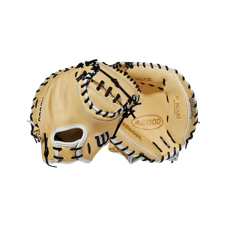 Wilson A2000 CM33 Catcher's Mitt (Blonde/Black) 33'' - Deportes Salvador Colom