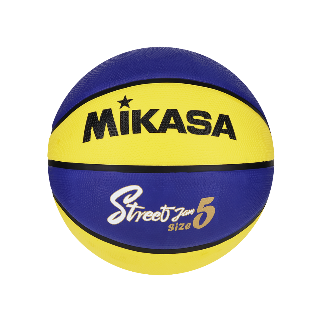 Mikasa Street Jam Basketball #5 (Black/Gold) (Blue/Yellow) - Deportes Salvador Colom