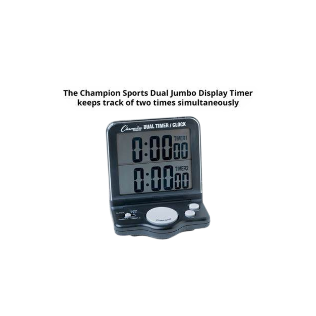 Champion Sports Dual Jumbo Display Timer - Deportes Salvador Colom
