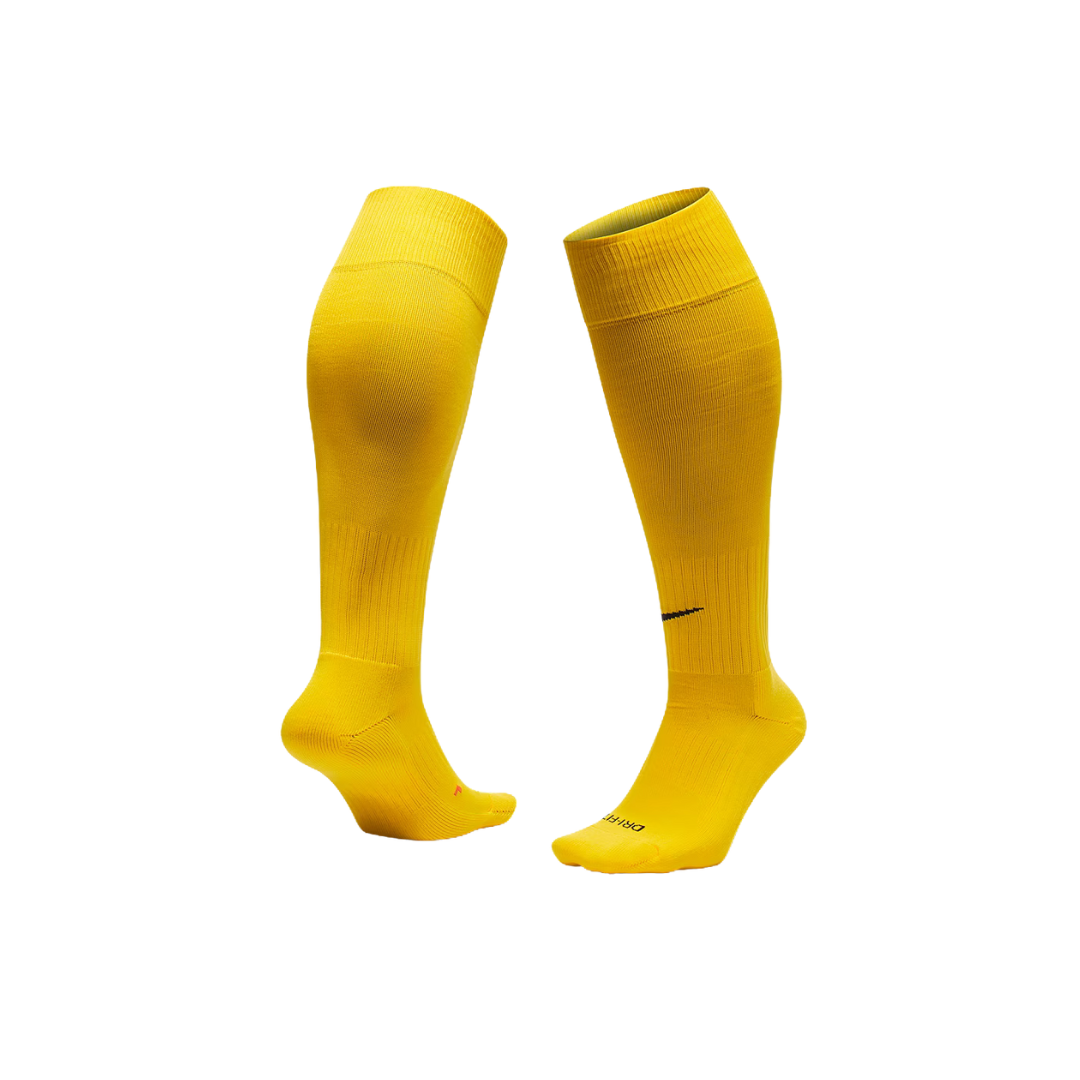 Nike Soccer Socks Yellow Large (8-12) - Deportes Salvador Colom