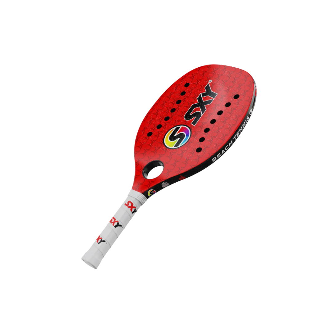 Image of Sexy Brand Red Hex Beach Tennis Paddle
