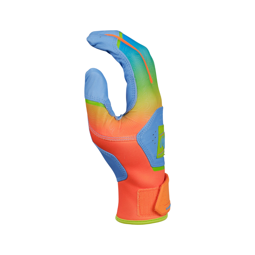 Image of Rawlings Youth Workhorse Funburst Batting Gloves