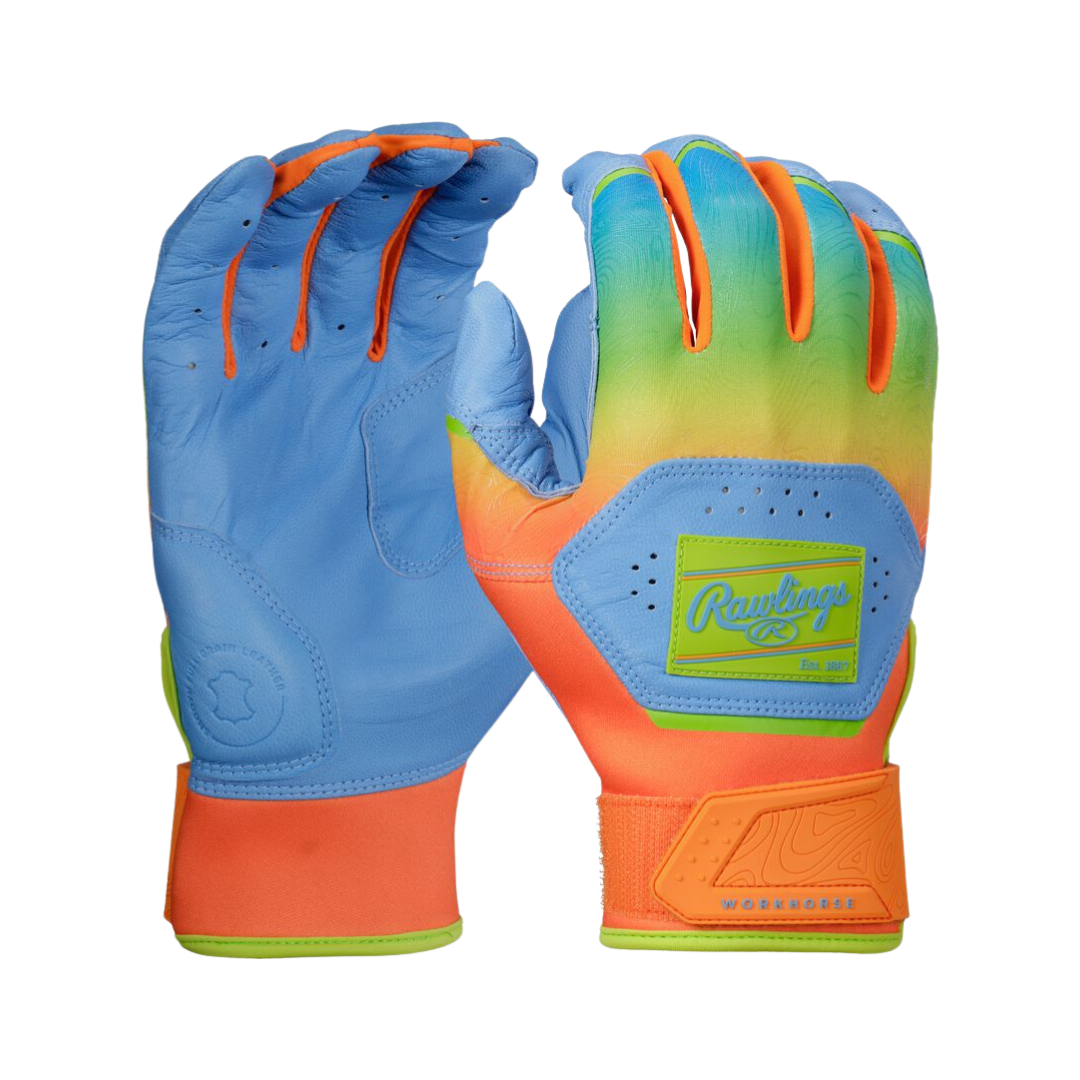 Rawlings Youth Workhorse Funburst Batting Gloves