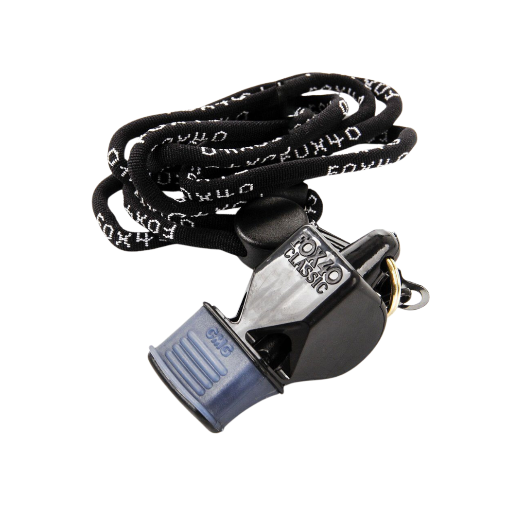 Image of Fox 40 CMG Mouth Grip Whistle with Lanyard - Deportes Salvador Colom