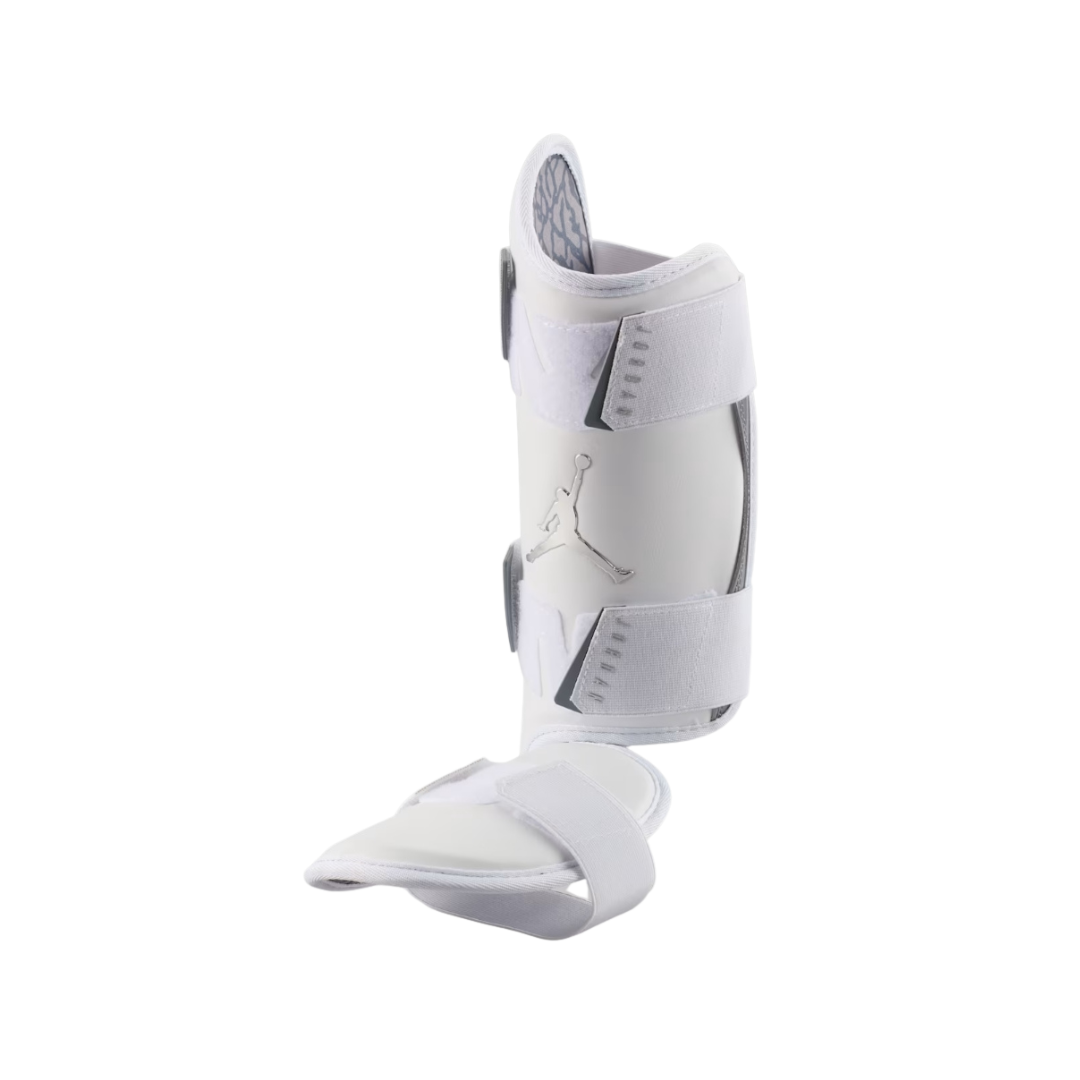 Nike Adults Jordan Batters Leg Guard Right-Handed Hitter (White)
