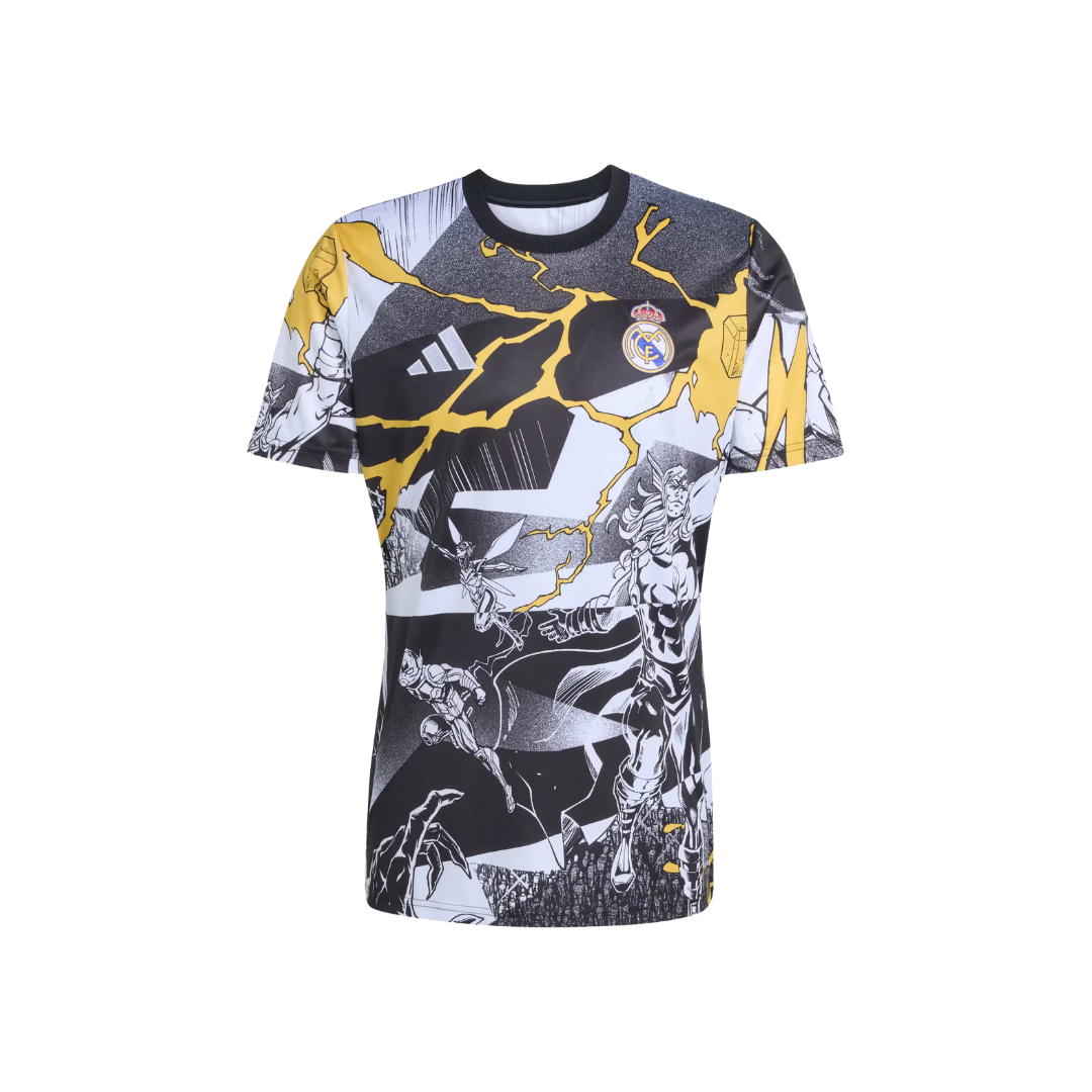 Adidas Real Preshi Jersey (White/Black/Gold)