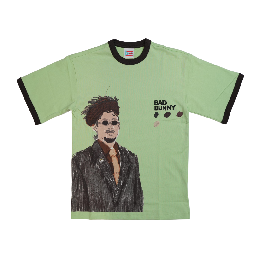 DTMF T-Shirt Verde Benito con Pava