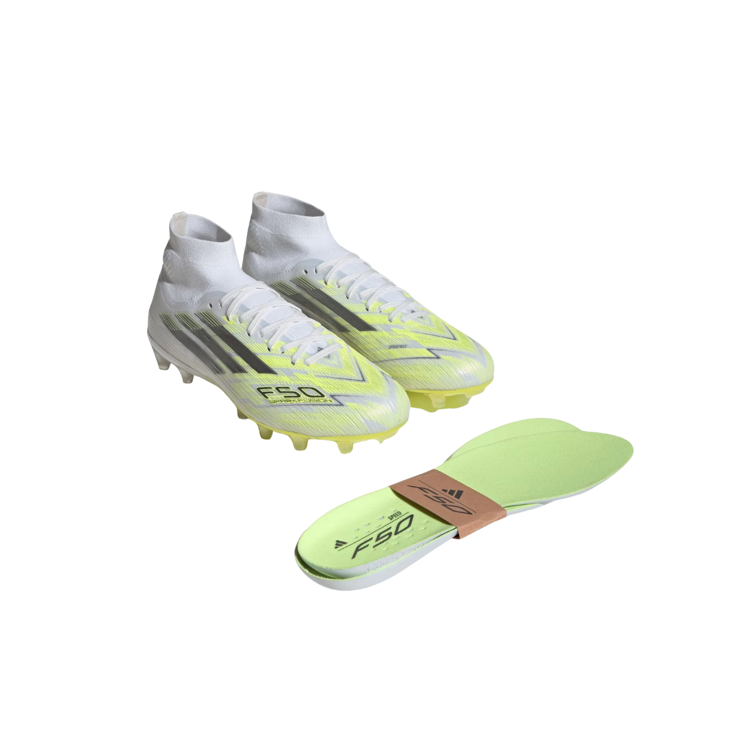 Adidas F50 Sparkfusion Pro FG Woman (White/ Neon)