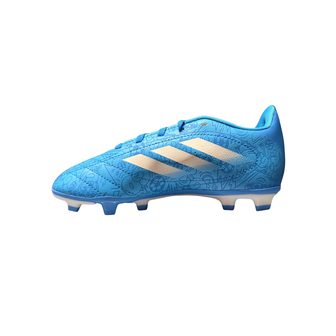 Adidas Youth Goletto IX FG/MG (Blue/ White)