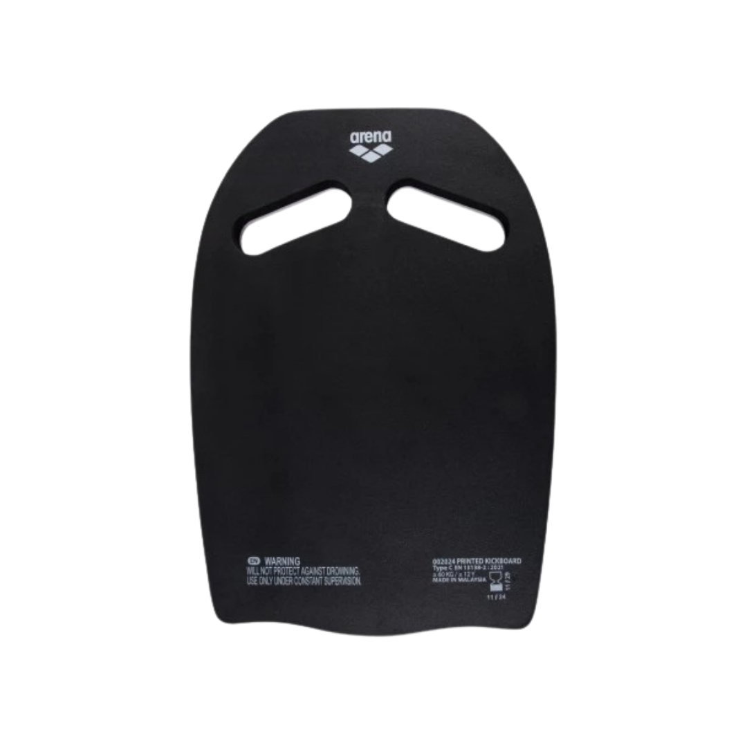 Arena Printed Kickboard (Fuschia/Black/White)