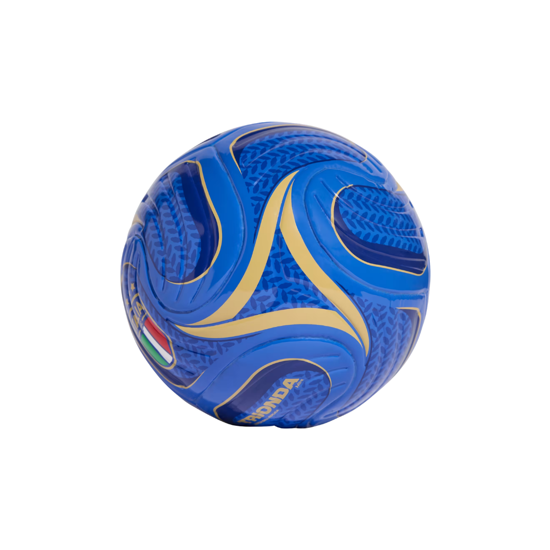 Image of Adidas FIGC Italia Mini Home Soccer Ball #1 (Royal)