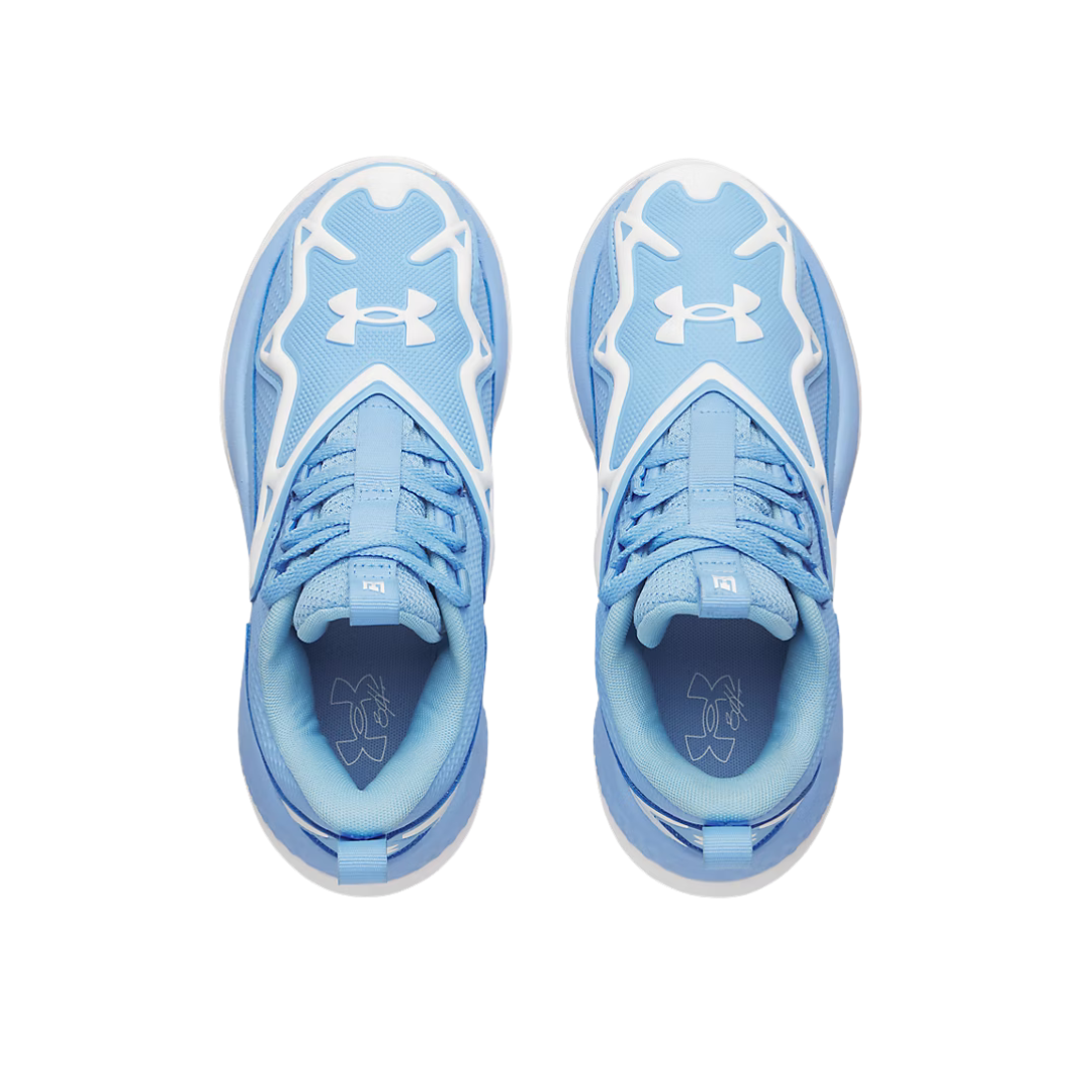 Image of Under Armour Harper 11 Turf Jr. (Light Blue/ White)