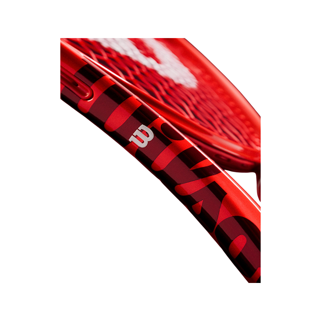 Image of Wilson Defyer 100 V1 Tennis Racket 4 1/4 (Red) (Unstrung)