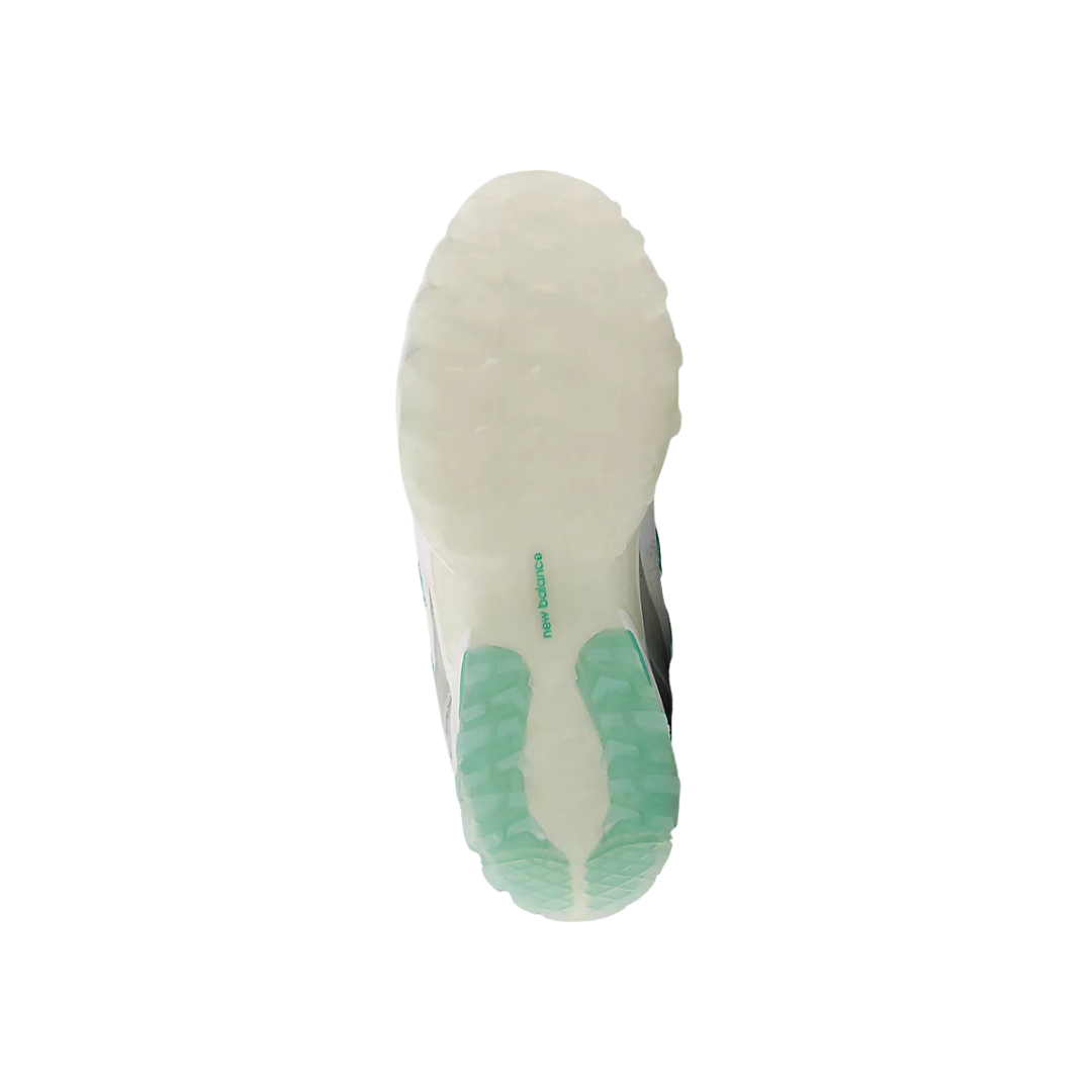 Image of New Balance Adults FuelCell Lindor 3 Off-Field Turf (White/ Teal)