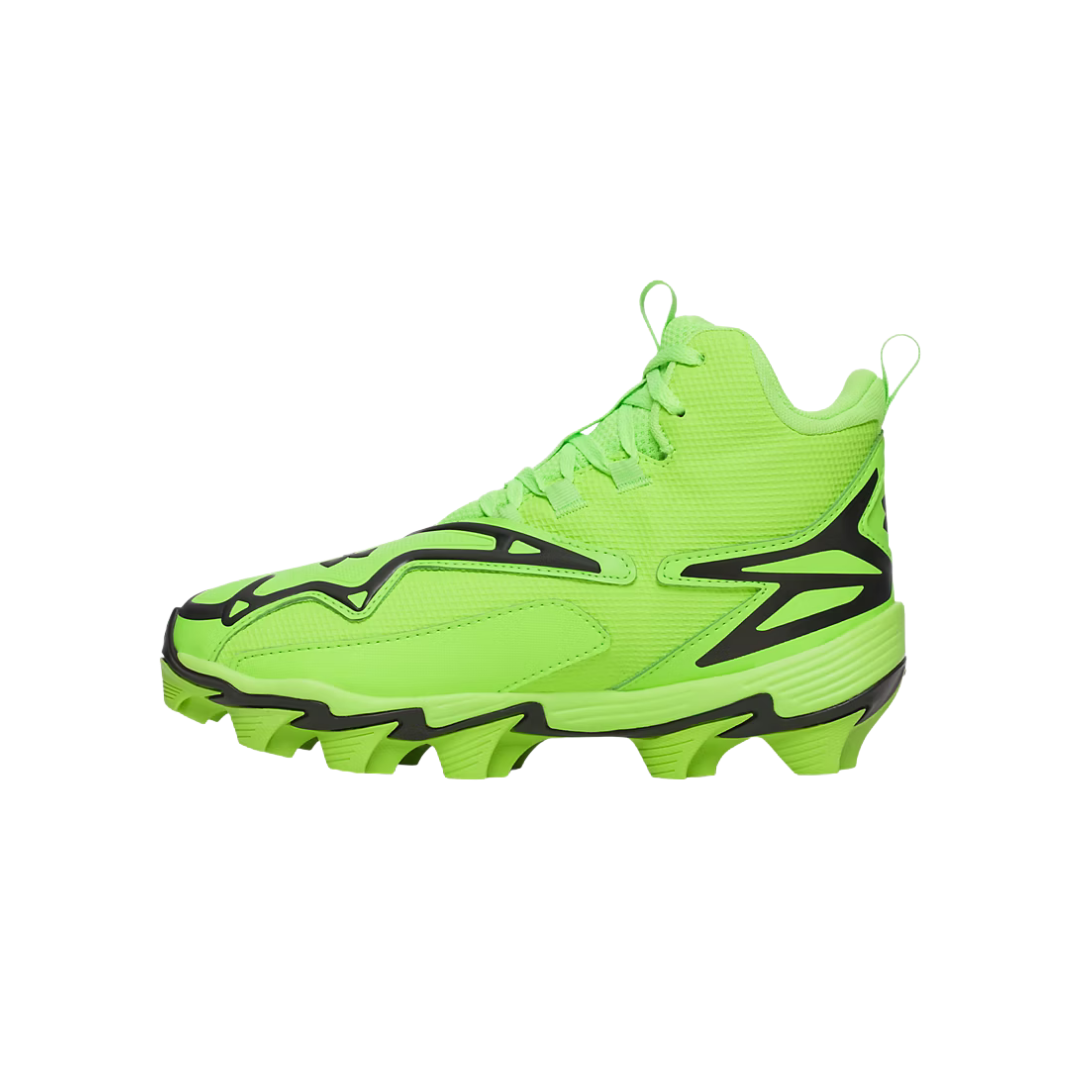 Under Armour  Harper 11 RM Jr. Rubber Cleats (Neon Green/ Black)