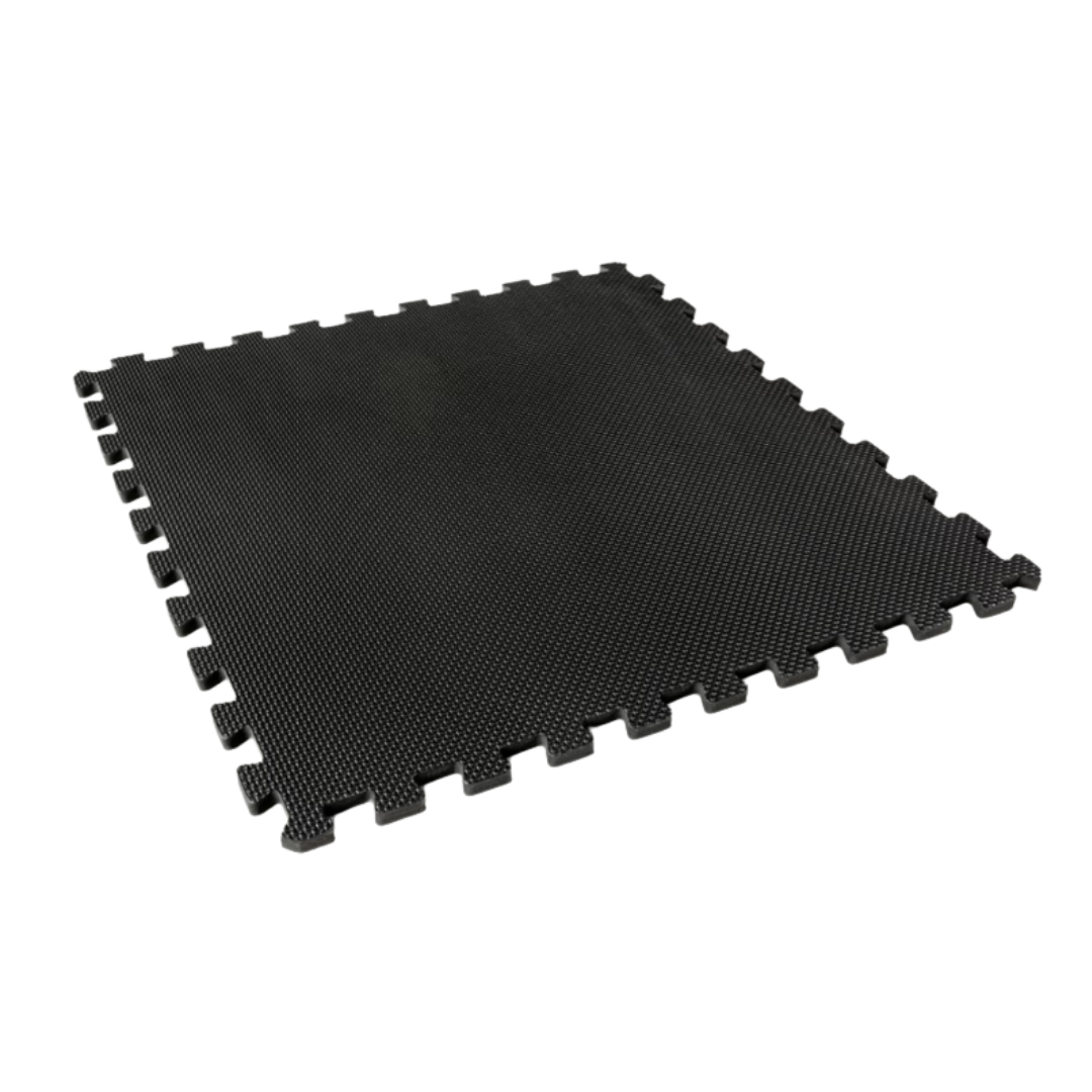 Image of York Barbell Floorguard Pack/4 2'X 2' X 12MM (Black)