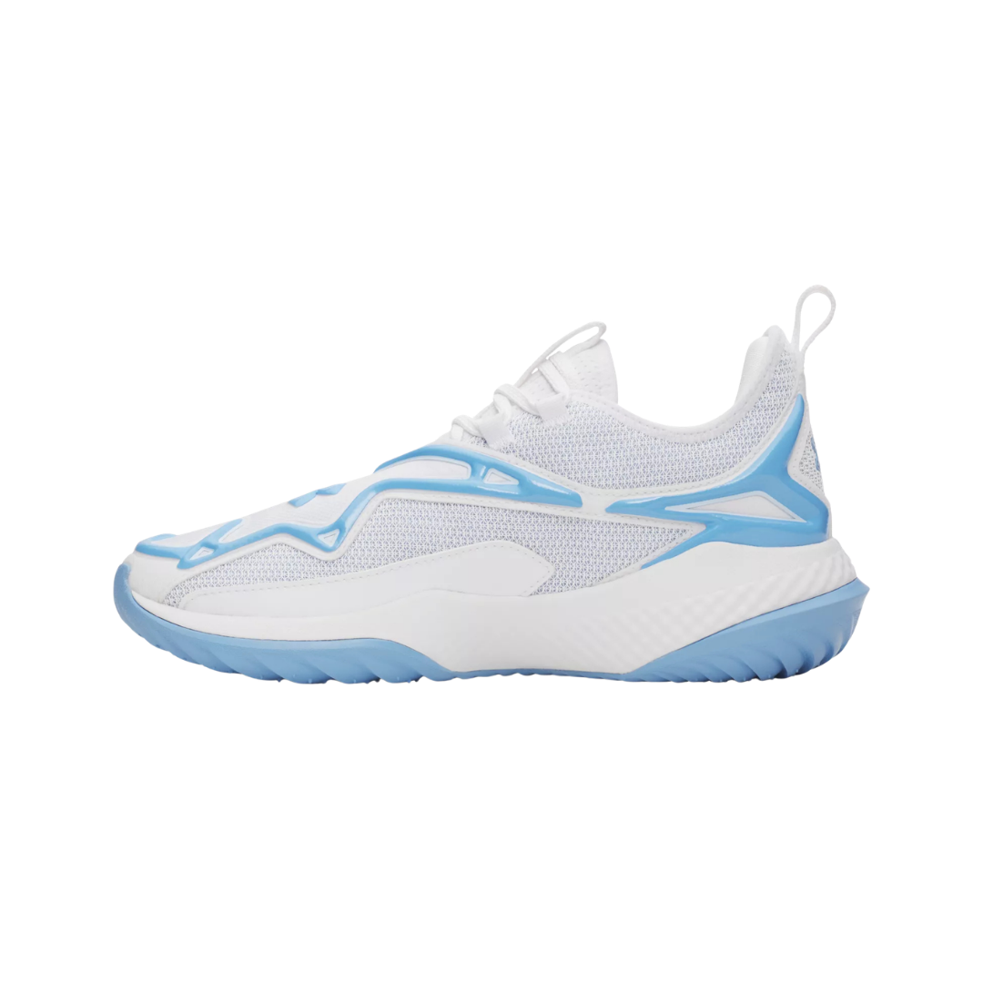 Image of Under Armour Adults Harper 11 Pro Turf (White/ Light Blue)