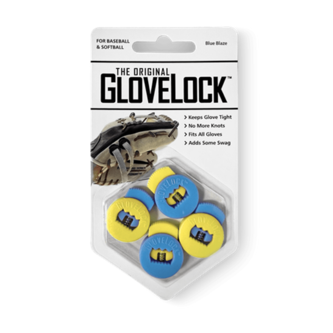 Image of All-Star Glove Lace Locks 4/PK (Blue Blaze)