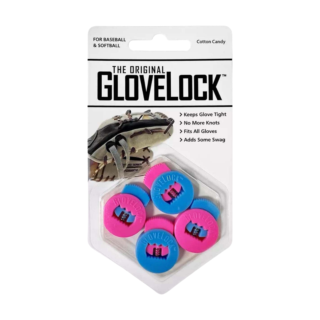 All-Star Glove Lace Locks 4/PK (Cotton Candy)