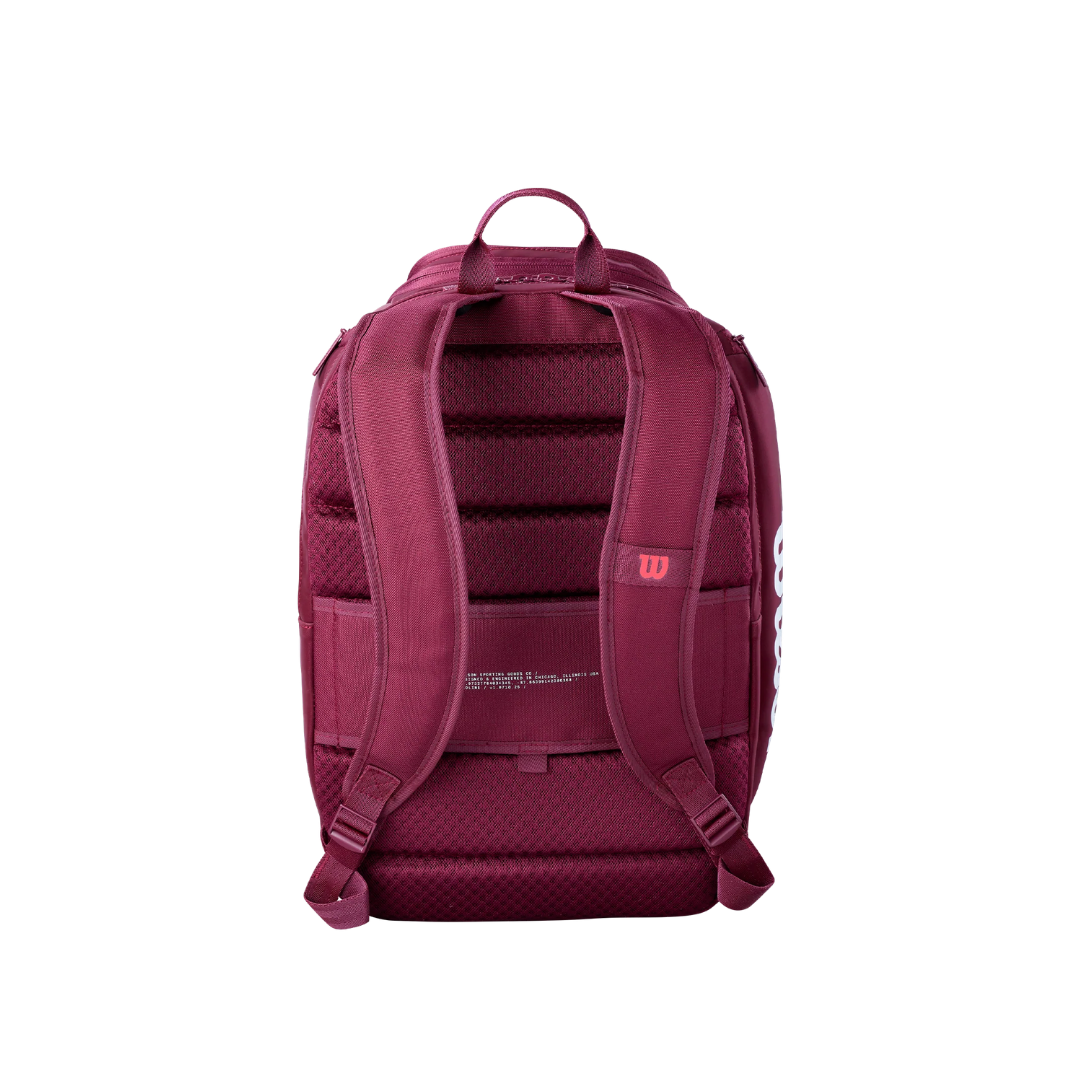 Defyer Tennis Backpack (Burgundy)