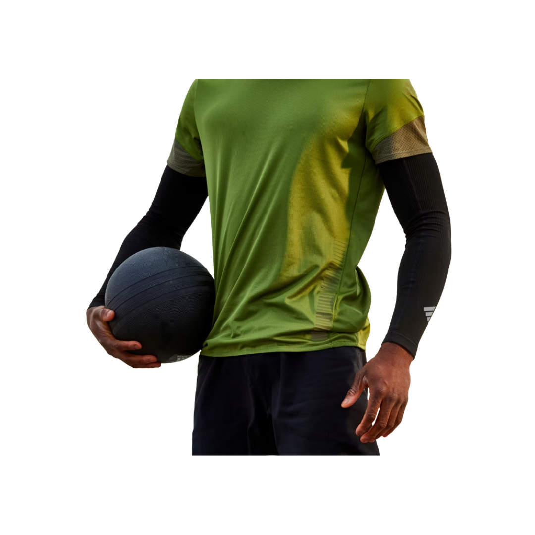 Image of Adidas Aeroready Compression Arm Sleeve (Pair)