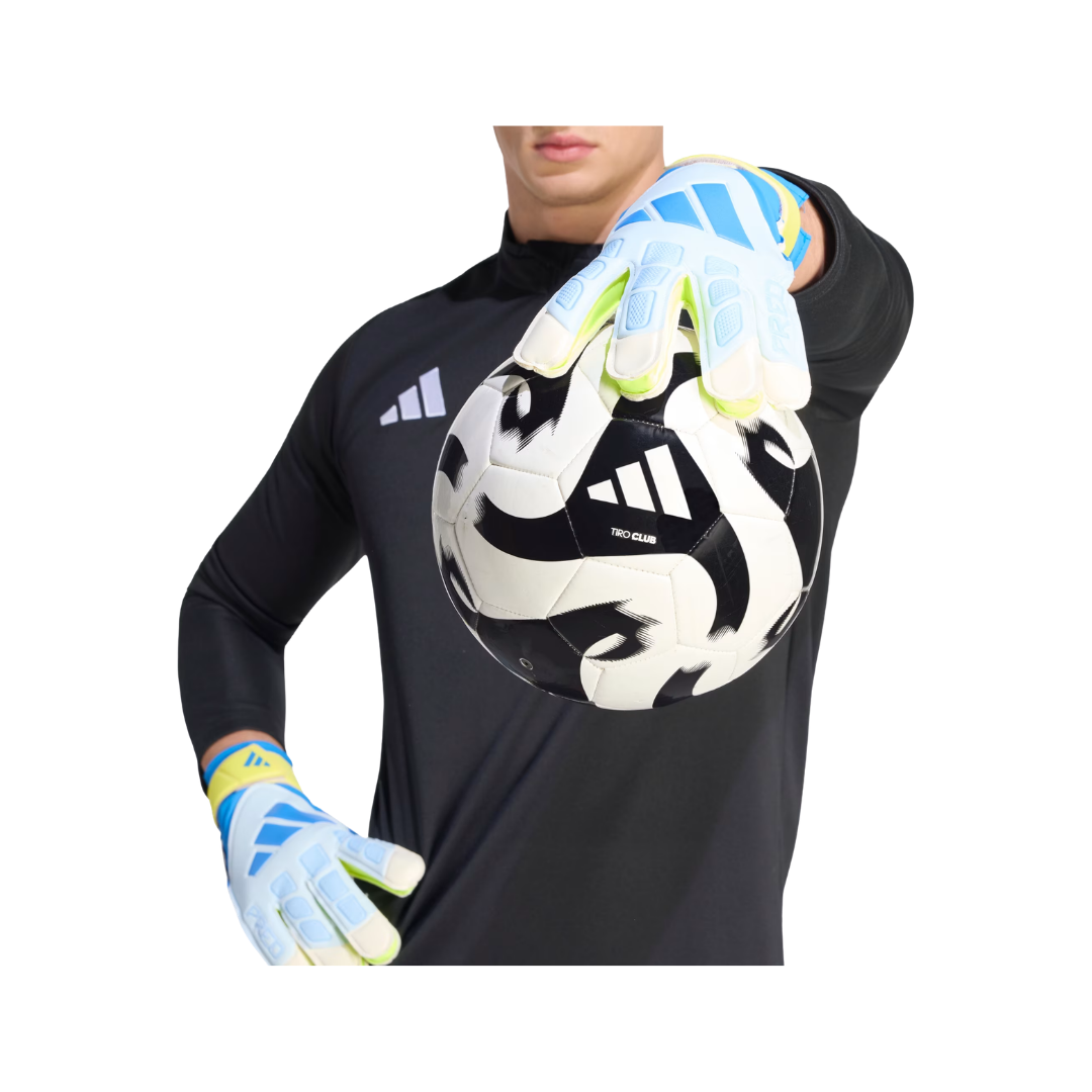 Image of Adidas Predator Goalie Gloves (Royal/Yellow)