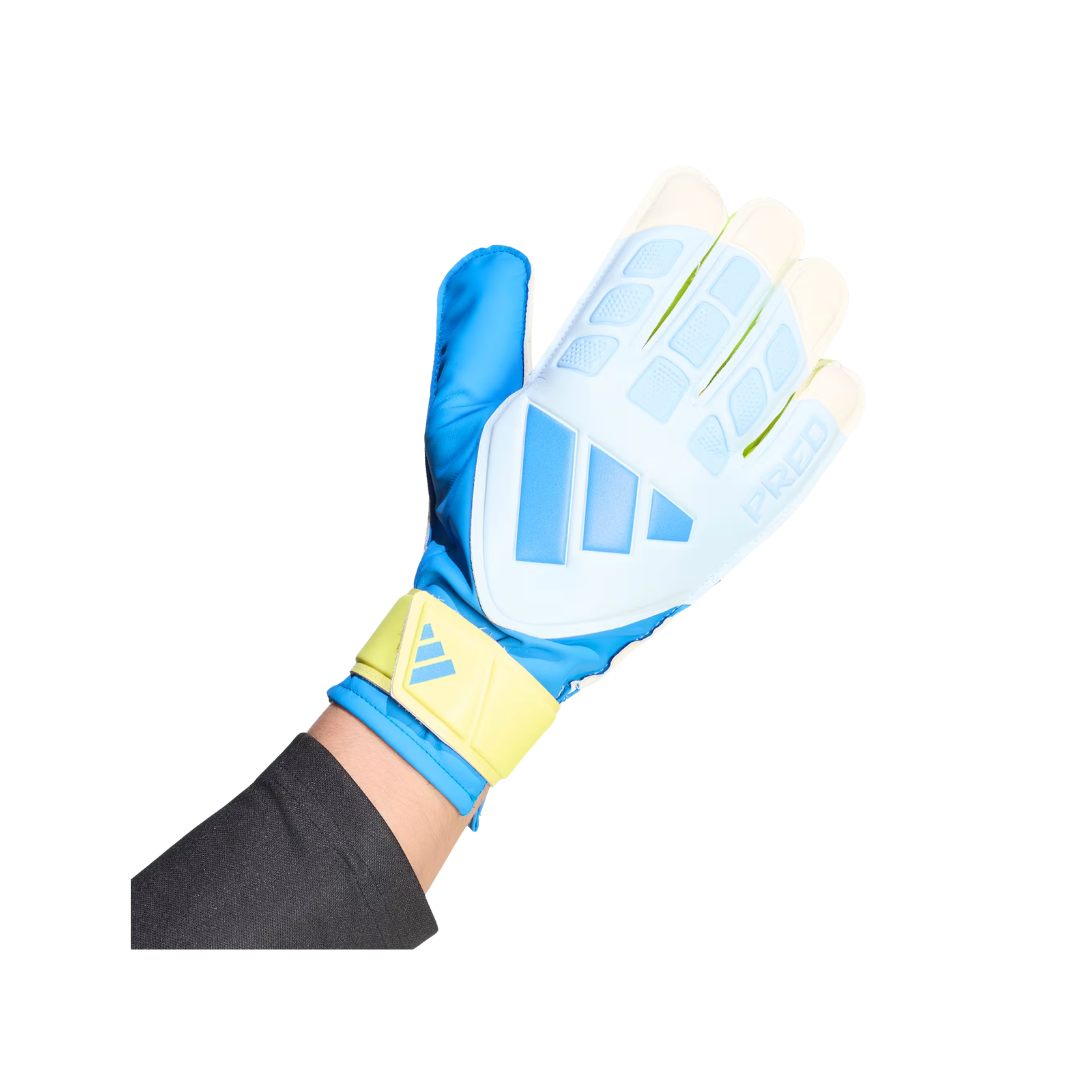 Image of Adidas Predator Goalie Gloves (Royal/Yellow)