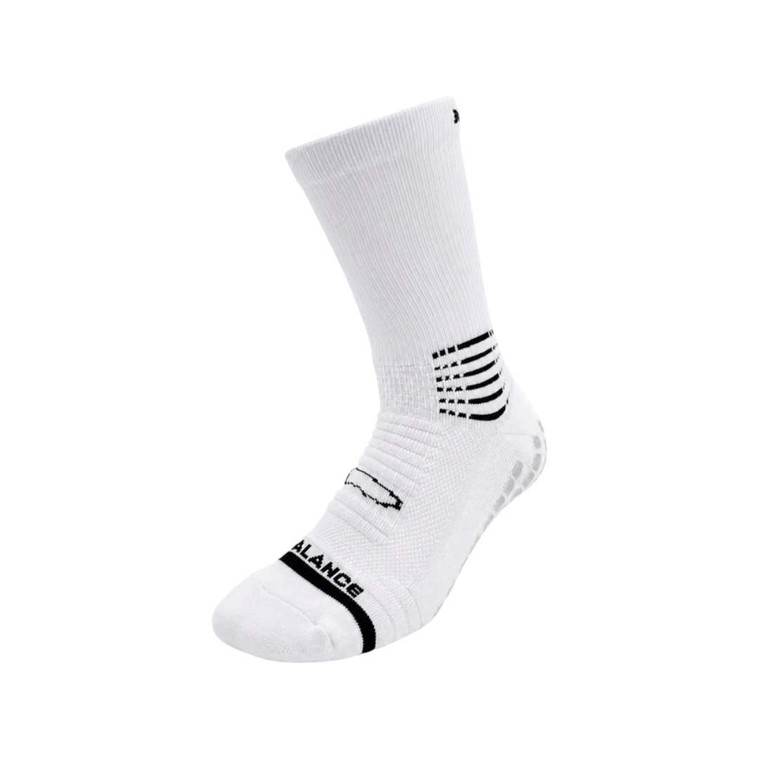 Image of Balance Soccer Grip Sock (White) (OSFM)