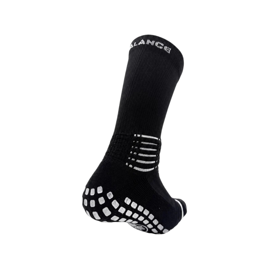 Image of Balance Soccer Grip Sock Black (OSFM)