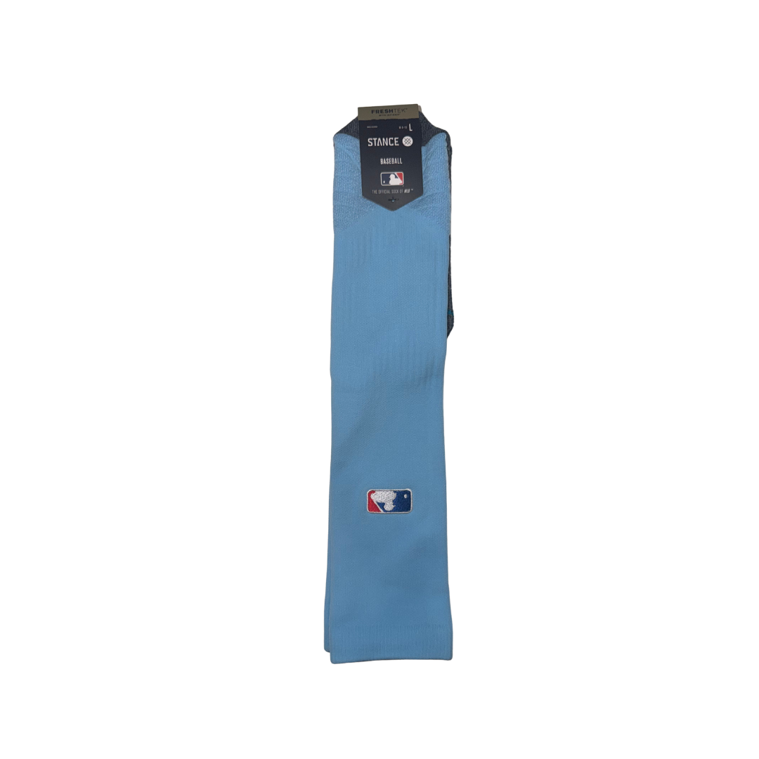 Image of Stance MLB Diamond Pro OTC Socks Large (Carolina Blue)