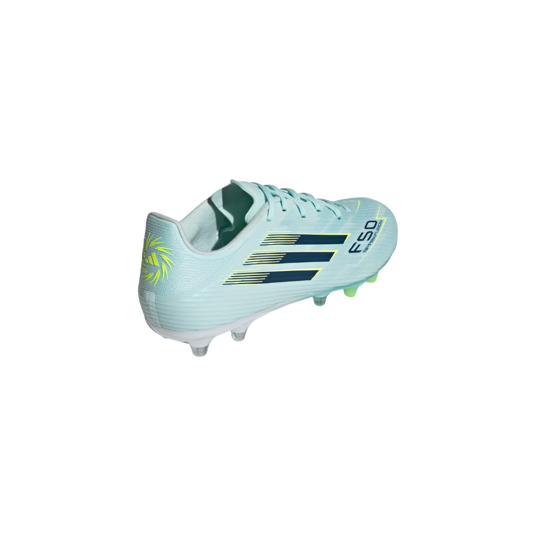 Adidas F50 Sparkfusion L League FG (Light Blue/Yellow)
